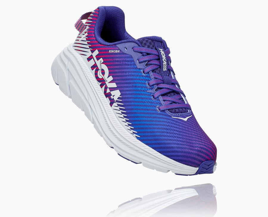 Hoka One One Koşu Ayakkabısı Kadın Mavi/Beyaz - Rincon 2 - DH7219834